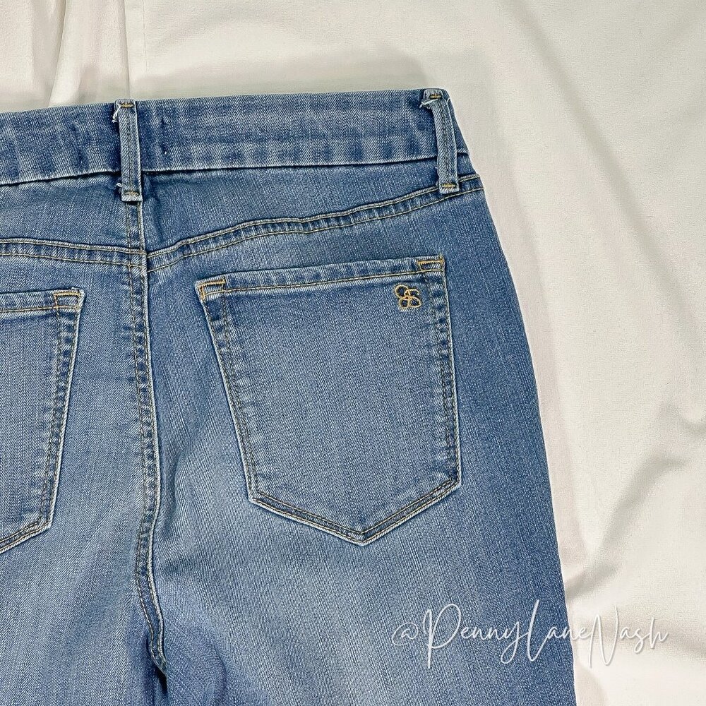 Jessica Simpson High Rise Skinny Jeans Size 4 Blue - Picture 11 of 12